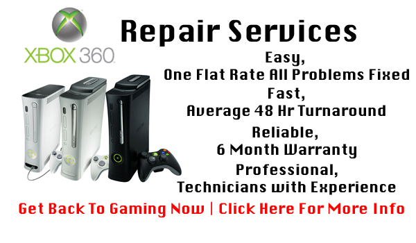 Xbox 360 Repair Services